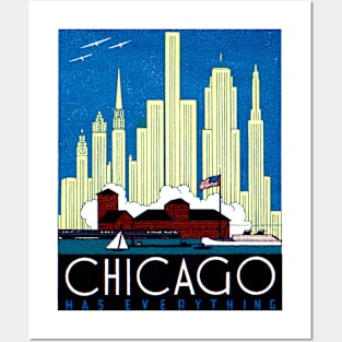 1930 Chicago Has Everything Posters and Art